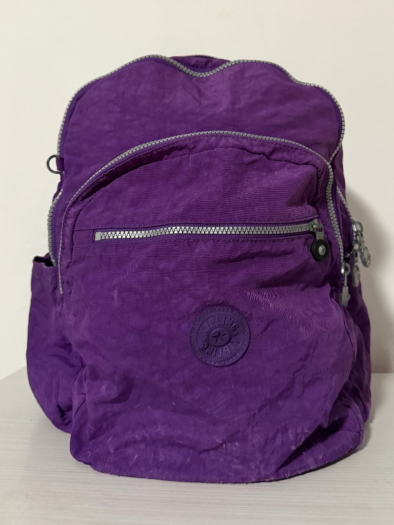 Kipling Seoul Large Backpack Purple | Laptop Backpack